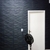 Imagem do Kit 10 Placas Modelo Estrelar 3D Adesivas 50x50cm