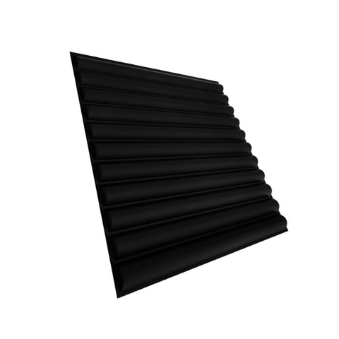 Kit 16 Placas 3D Adesivas 50x50cm Modelo Ripado