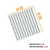 Kit 40 Placas 3D Ripada Revestimento de Parede 50x50cm (10m² )
