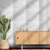 Kit 10 Placas 3D Sahara Revestimento de Parede 50x50cm ( 2,5m² )