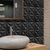 Kit 10 Placas 3D Estrelar Adesiva Revestimento de Parede 50x50cm ( 2,5m² ) - JK Casa e Decor