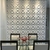 Kit 10 Placas 3D Estrelar Revestimento de Parede 50x50cm ( 2,5m² ) - JK Casa e Decor