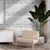 Kit 10 Placas 3D Dubai Adesiva Revestimento de Parede 50x50cm ( 2,5m² ) - comprar online