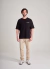Oversized Tee - The Power of Language Black - AMESI