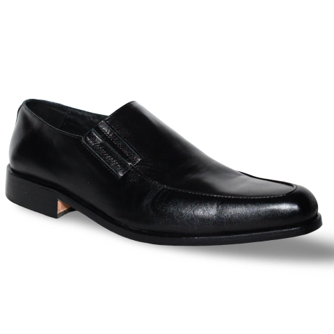 ZAPATO DE VESTIR NEGRO CLÁSICO 800 CUERO FORMAL HOMBRE - comprar online