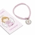 Pulsera Santitos Xfis Con Estampa (Angelito Rosa)