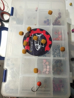 Manhoso Borboleta Ração marrom 12mm
