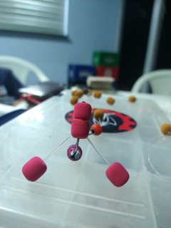 Anteninha Chifrão Ração Rosa 12mm