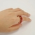 A011 Anillo piedras rojas