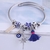 P081 Pulsera ojo turco Azul