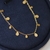 C175 Collar de gotas dorado