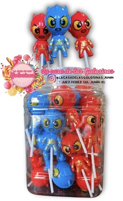 Chupetín Transformers x10
