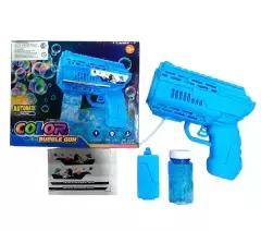 Pistola de Burbujas Con Luces