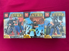 Tropa especial con bloques en caja