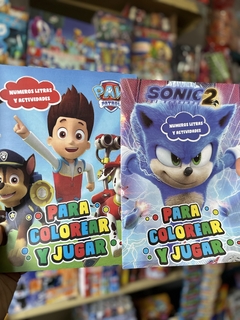 Libros para colorear + actividades - comprar online