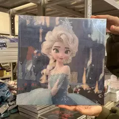 Cuadro Diamond Frozen 30x30
