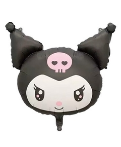 Globo metalizado silueta Kuromy (10pulg-25cm) x10
