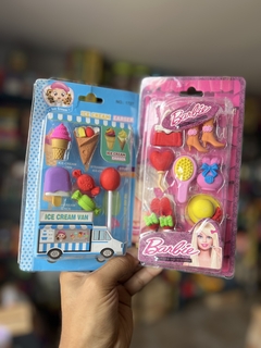 Gomas para borrar Barbie/Helado