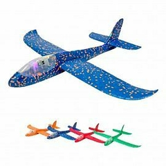 Avión planeador Con luces