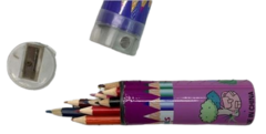Lápices en Tubo x12