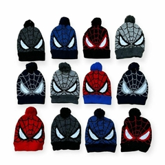 Gorro Spiderman con piel
