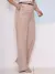 Modas Domi Calça Alfaiataria Pantalona Cintura Alta Acompanha Cinto 8028 - comprar online