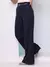 Modas Domi Calça Pantalona Linho Social Cintura Alta com Passante Zíper Não Contém Forro 0828 - comprar online