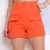 Modas Domi Short Feminino Fashion Alfaiataria Botão Ziper Cargo 55 - comprar online