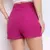 Modas Domi Short Feminino Fashion Alfaiataria Botão Ziper Cargo 55 - loja online