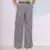 Modas Domi Calça Alfaiataria Pantalona Cintura Alta Acompanha Cinto 8028 - comprar online
