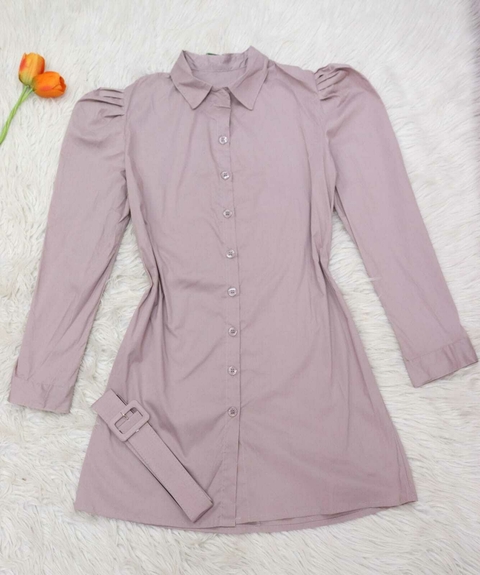 Modas Domi Vestido Camisão Ombro Princesa Poliéster 7264