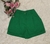 Modas Domi Short Linho Feminino com Bolsos Laterais Tendencia 133