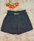 Modas Domi Short Feminino em Gabardine Cintura Alta Coleção Nova G173 - loja online