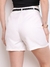 Modas Domi Short Feminino em Gabardine Cintura Alta Coleção Nova G173 - loja online