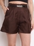 Modas Domi Short Feminino em Gabardine Cintura Alta Coleção Nova G173 - Modas Domi