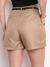 Modas Domi Short Feminino em Gabardine Cintura Alta Coleção Nova G173