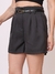 Modas Domi Short Feminino em Gabardine Cintura Alta Coleção Nova G173 - Modas Domi