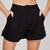 Modas Domi Shorts Alfaiataria Básico Moda Feminina Com Bolso 9253 - comprar online