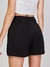 Modas Domi Shorts Alfaiataria Básico Moda Feminina Com Bolso 9253 - loja online