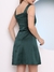 Modas Domi Vestido Cetim Elegante com Alça Coleção Nova C185 - loja online