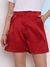 Modas Domi Short de Cetim com Bolsos Laterais Coleção Nova C182 - comprar online