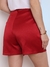 Modas Domi Short de Cetim com Bolsos Laterais Coleção Nova C182 na internet