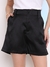Modas Domi Short de Cetim com Bolsos Laterais Coleção Nova C182 - Modas Domi