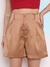 Modas Domi Short de Cetim com Bolsos Laterais Coleção Nova C182 - comprar online