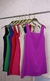 Modas Domi Vestido Alfaiataria com Faixa para Amarrar Básico Sofisticado 148 - comprar online