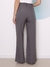 Modas Domi Calça Pantalona Alfaiataria Gabardine Feminina Social Wide Leg G120 - Modas Domi