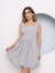 Modas Domi Vestido Curto Balonê Sem Mangas Feminino Gringa Lançamento 191 na internet
