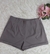 Modas Domi Shorts Social Feminino Moda Plus Size Elegante Barra Italiana GA173
