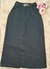 Modas Domi Saia Midi Gabardine Com Fenda Frontal Cintura Alta Elegante M156 - comprar online