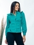 Modas Domi Camisa Feminina Tricoline Detalhada com Babado 56 - comprar online